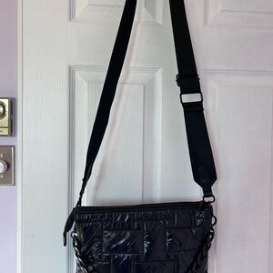 BCBGeneration Black Puffer Crossbody or Handbag
